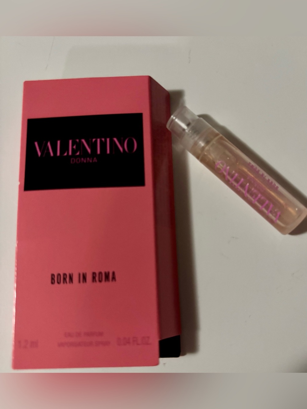 NEW Valentino Born in Roma Sample vial.